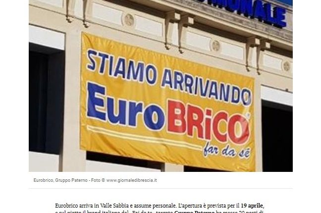 Giornale di Brescia - Villanuova sul Clisi, arriva Eurobrico e assume 20 persone-min